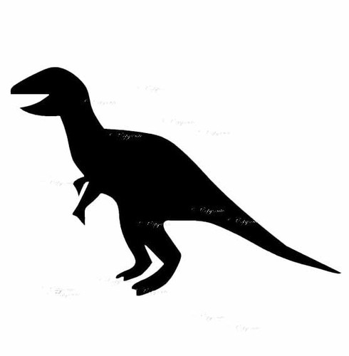 Trachodon dinosaurier vinyl - trachodon,