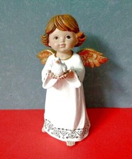 Poly Engel mit TAUBE Glitzer