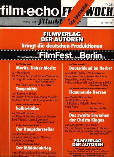 Film echo filmwoche - film-echo,