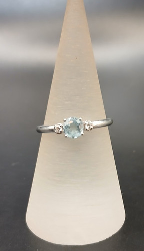 Zarter ring weißgold 375 mit - weißgold,