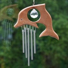 Klangspiel "Delfin" Holz natur