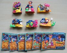 Ü-Ei Satz Steckpuzzle / Tinas ,Toms Galaxis Abenteuer + alle BPZ / D 2001 / Top