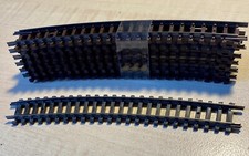 Arnold Spur N, 0164, 6 Stück gebogenes Gleis, braun, R 430, 15 °,