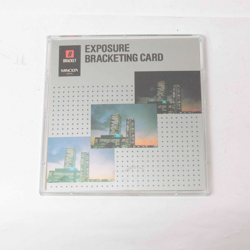 Minolta exposure bracketing - minolta,