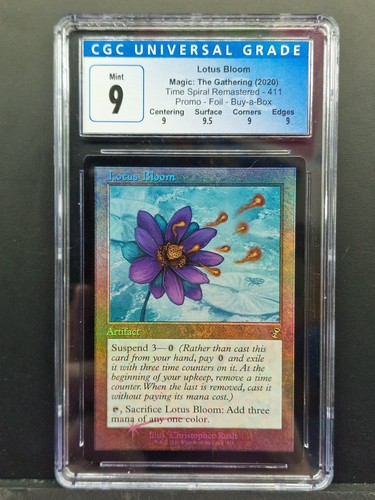 Cgc graded foil lotus bloom - cgc,