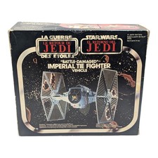 Star Wars Battle Damaged Tie Fighter Vintage Kenner