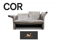 COR Couch Designer Klassiker Zweisitzer Leder 80er Maralunga Stil Hochwertig