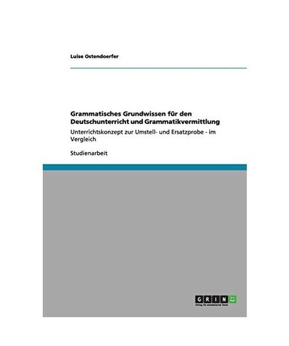 Grammatisches grundwissen für - grundwissen,