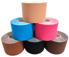 Kinesiotape Sporttape Physiotape hautfarben 50mm x 5m uncut Knie Gelenk Tape