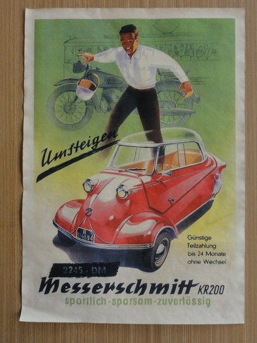 Altes werbeplakat - altes,