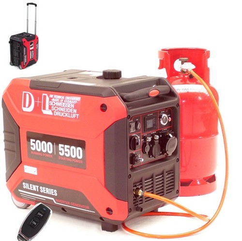 Gas benzin generator - u.,