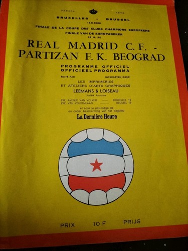 Europapokal finale programm - europapokal,
