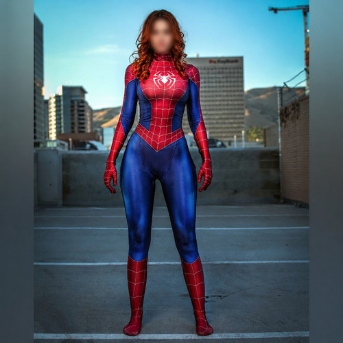 Damen spider hero cosplay - damen,