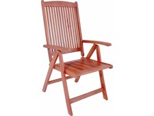 Brauner Holz-Gartensessel Stockholm 1005202, 58 x 109 x 70 cm - B