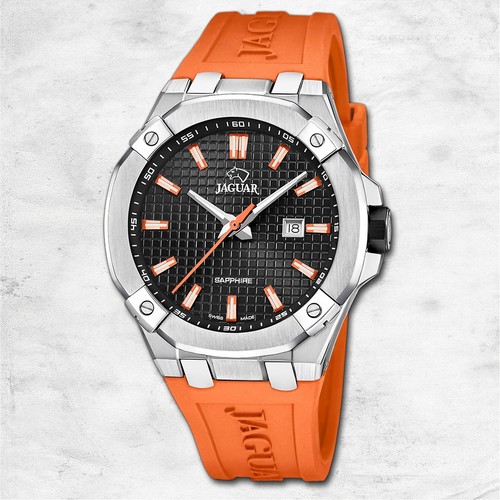 Jaguar herrenuhr silikon - herrenuhr,