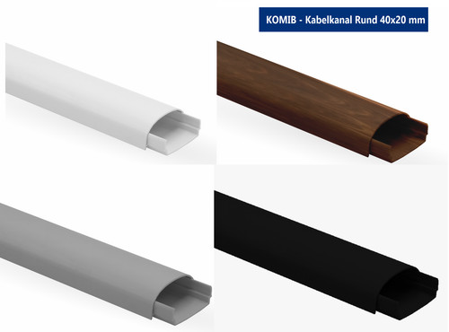 Kabelkanal kurve 40x20 - 40x20, /