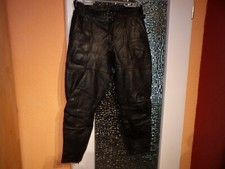 Hein Gericke Breeches Lederhose Krad-Hose Militär Motorrad-Leder-Stiefel-Hose 56