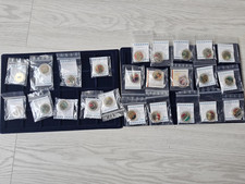 24×2 Euro mit Farbmotiv vergoldet Kaltemaille mit Zertifikaten aus Europa