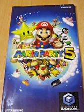 NUR: Spielanleitung für "(SUPER) MARIO PARTY 5" Nintendo GAMECUBE