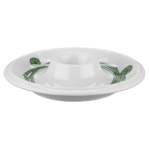 Eierbecher mit schalenablage - eierbecher,