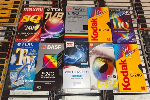 Vhs video kassette - 10,