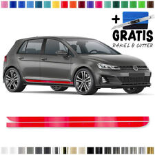 Auto Seitenstreifen Aufkleber-Set, Dekor-Sticker komp. mit VW Golf 7 GTI
