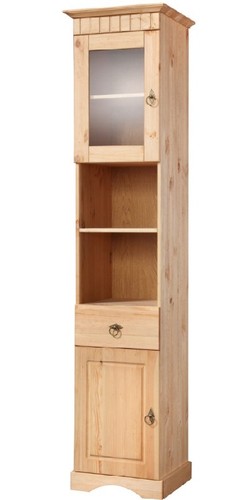 Hochschrank aus kiefern - hochschrank,