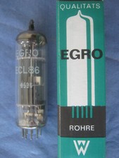 ECL86 ( 6GW8 )  Röhre  EGRO  -  NEU  - NOS -  ECL 86