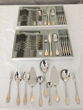 WMF - Mod. CHARME GOLD - Cromargan - Menü Besteck für 12 Personen 70 tlg. NOTE 1