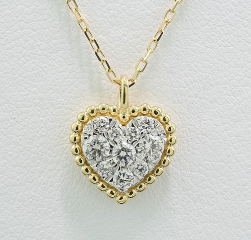 Brillant herz anhänger kette - herz, anhänger/kette