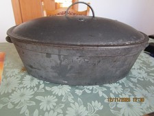 Alter Guss  Bräter Schmortopf