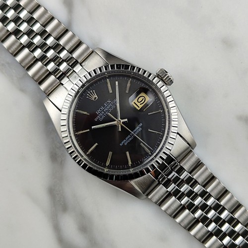 Rolex datejust grey dial - grey,