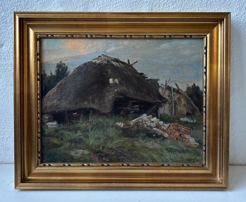 ölbild impressionist knud - Ölbild,
