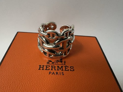 Hermes ring chaîne ancre - ring, d'ancre