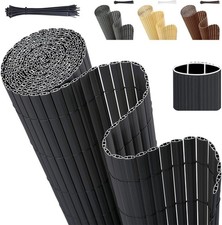 Sekey PVC Sichtschutzmatte 80×300 cm – Balkon & Gartenschutz Wind- & Blickdicht