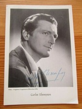 Carlos Thompson  mit Autogramm  50er-Jahre