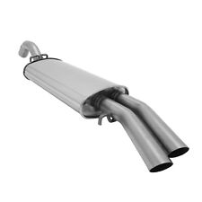 Novus Classic Line Edelstahl Endschalldämpfer für Golf 2 1.8 8V GTI