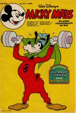 Micky Maus Heft Nr. 6 1980 Walt Disney Egmont Ehapa Verlag GmbH Vintage Retro