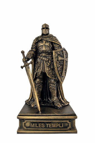 Tempelritter statue 24cm - tempelritter,