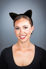 Katzenohren schwarz auf