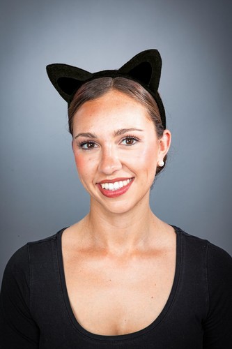 Katzenohren schwarz auf