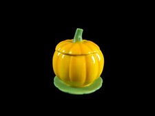 Goebel Deckeldose Kürbis - Marmeladentopf Senftopf Zuckerdose - 1970er