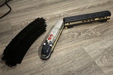 Elektrische Spielzeug Eisenbahn Zug mit Schienen LED Sound TEDi, wie neu