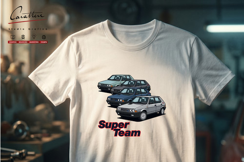 Vintage auto shirt fiat - vintage,