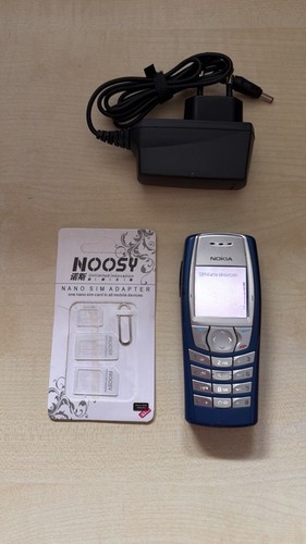 Nokia 6100 blau - nokia, volle