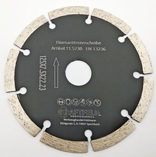 125 er Profi Diamant Trennscheibe Beton Granit Stein Winkelschleifer Flex 22,23