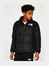 The North Face Kinder Printed Unisex Daunenjacke Retro Nuptse 700 Cuin Gr. 164
