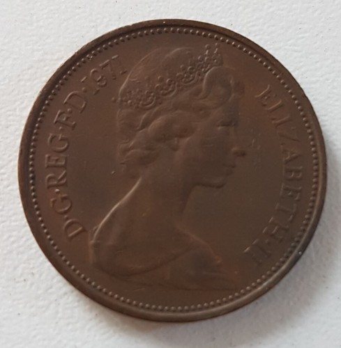 New pence 1971 queen - gb,
