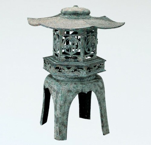 Toro japanische bronze - japanische, laterne