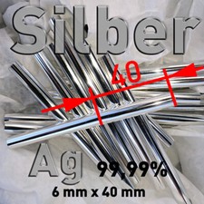 Silber Ag 99,99% Rund Anode